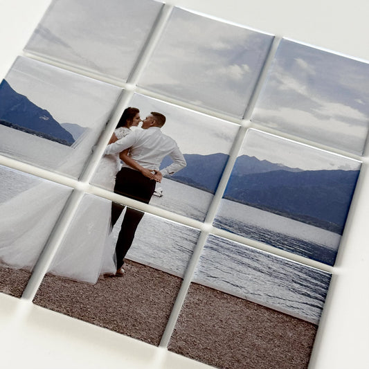 9 Piece Custom Photo Puzzle Magnet